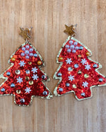 Ol' Christmas Tree Earrings