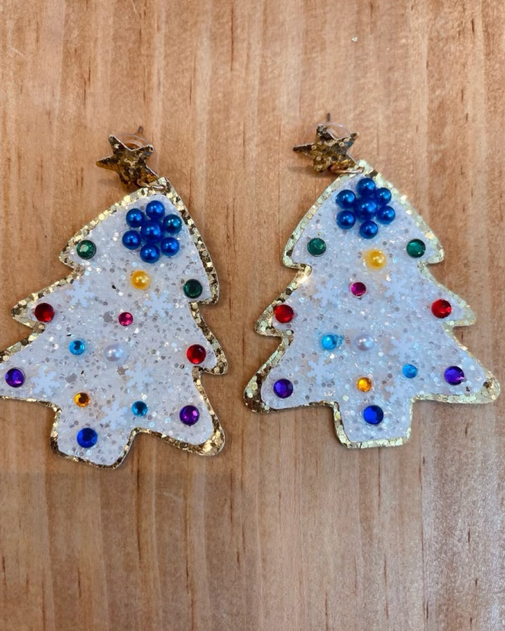Ol' Christmas Tree Earrings