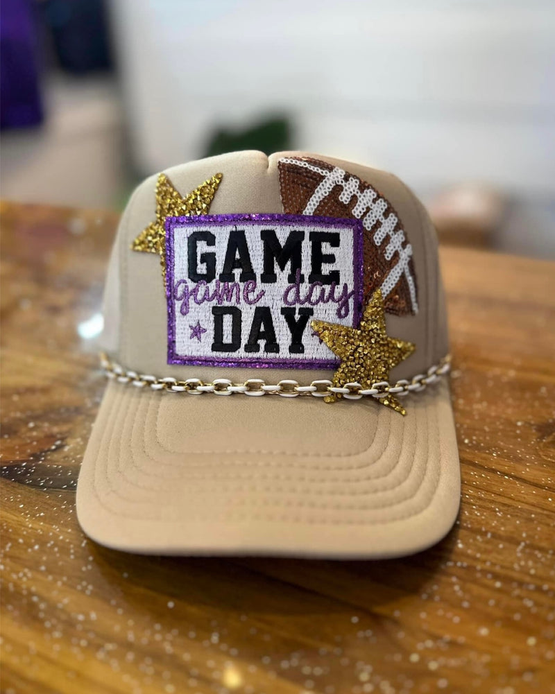 “ Game Day “ Golden Yellow Trucker Hat