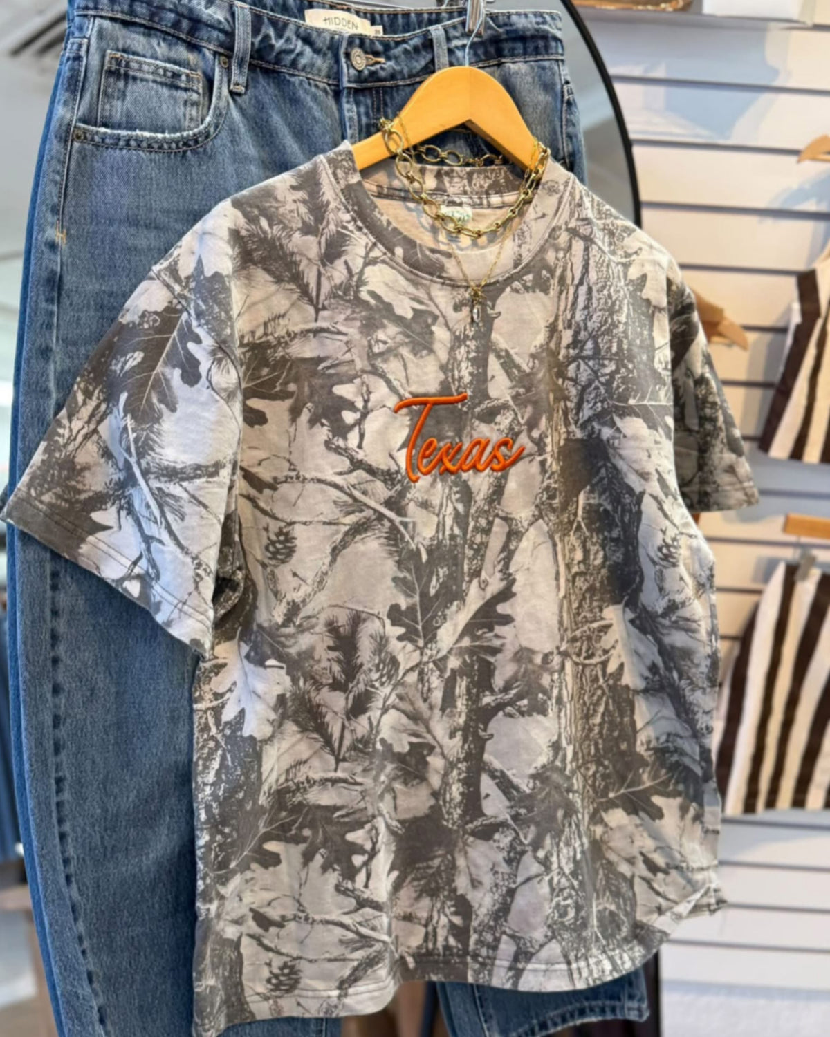 Camo- TEXAS texas/orange