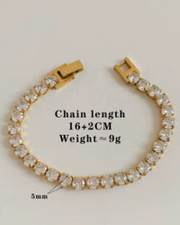 Luxe Tennis Bracelet