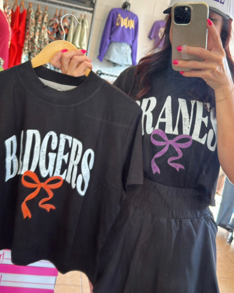 Bow Badgers Tee
