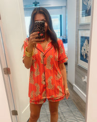 Luxe Cheetah PJ Set