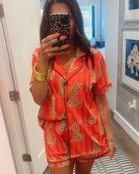 Luxe Cheetah PJ Set