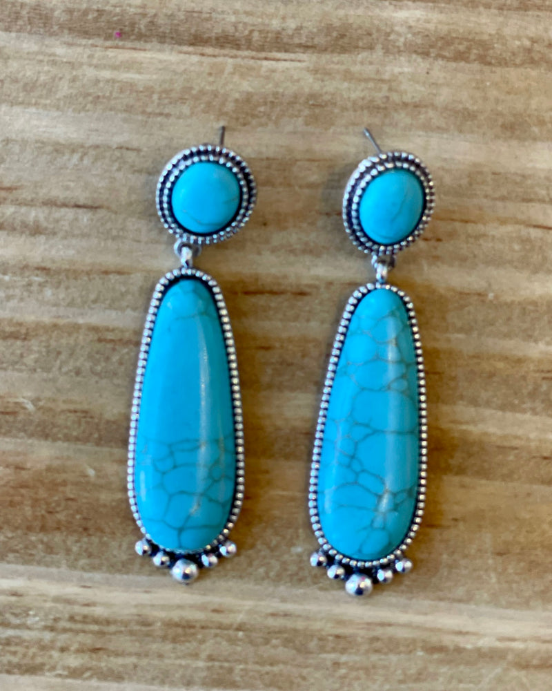 Turquoise Obsession Earrings