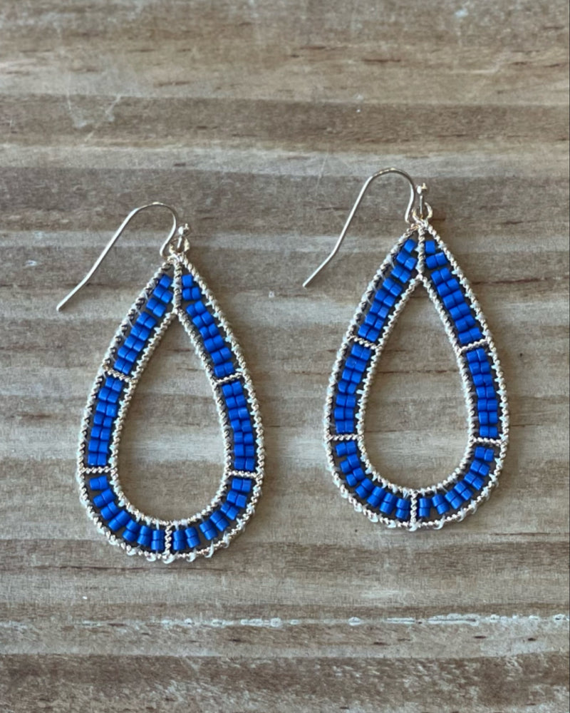 Evening Blue Earrings